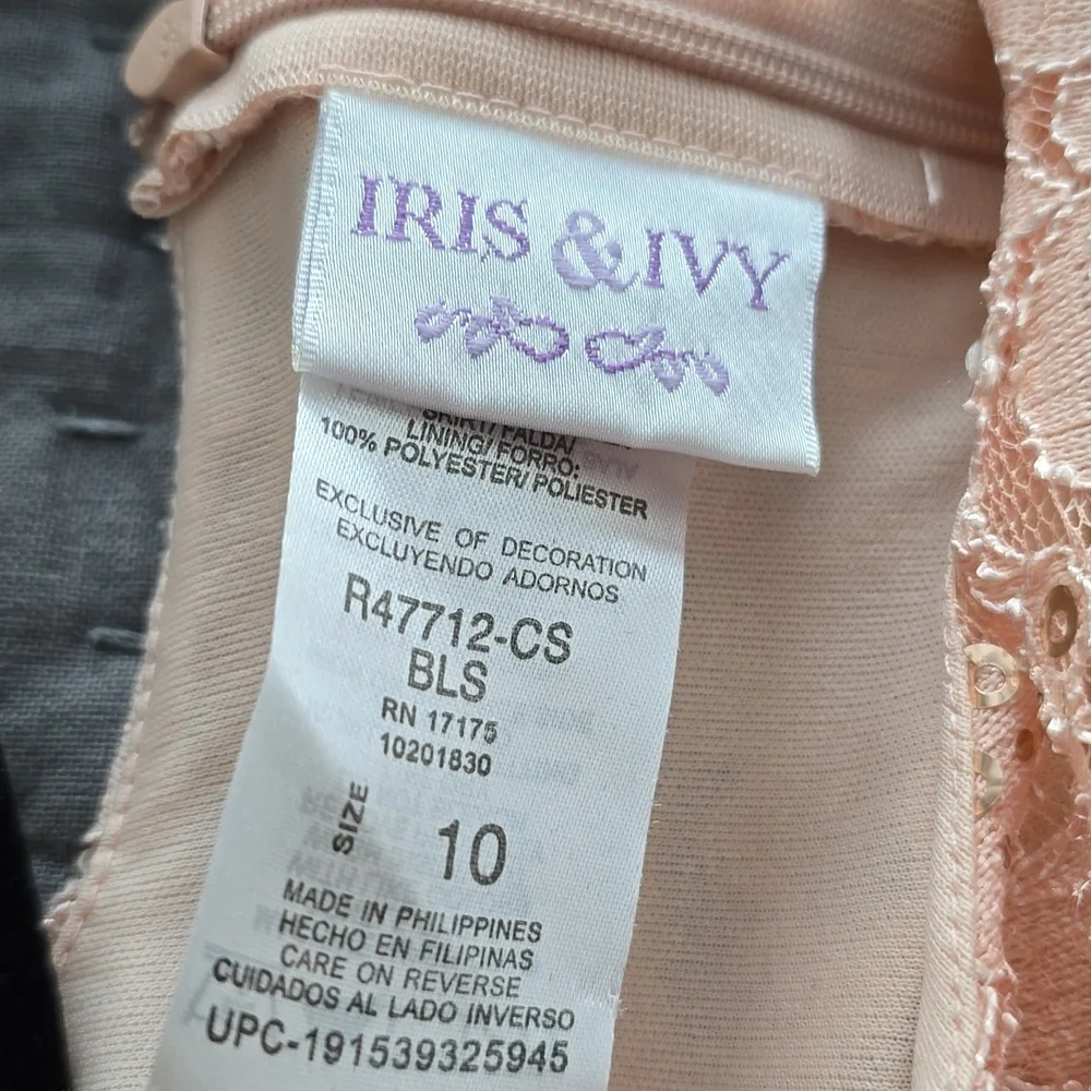 Iris & Ivy Romper with Rose Gold Accents - Picture 14 of 17